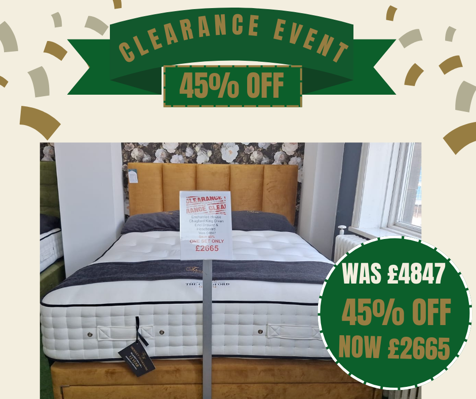 Chagford King Size Enddrawer Divan Set With Headboard 